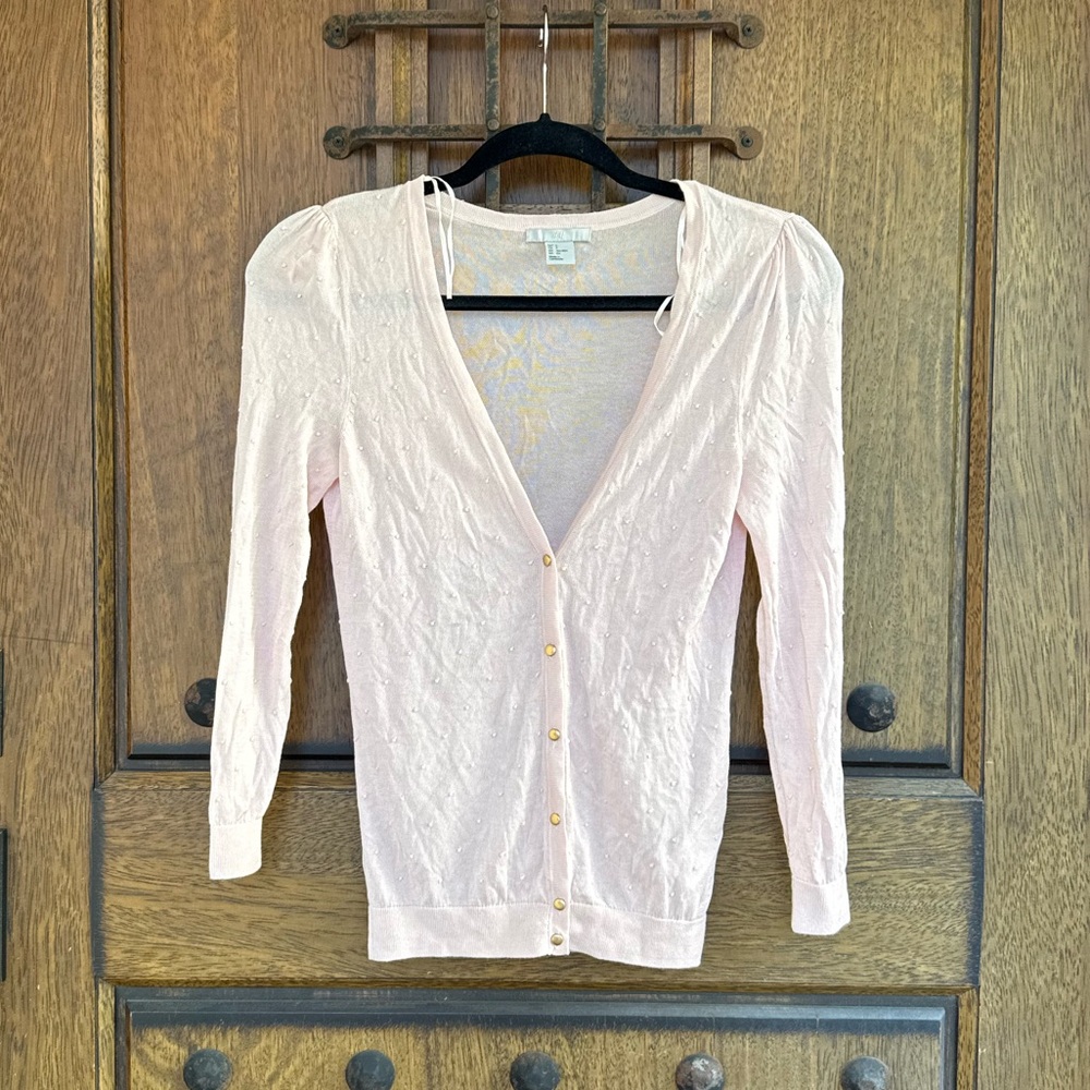 H&M Blush Knit Sweater  Size XS